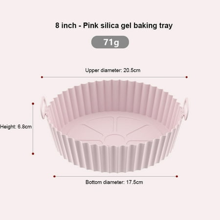Multi-functional Silicone Air Fryers Oven Baking Tray Reusable High Temperature Resistance Air Fryer Bast Silicone Wholesale
Multi-functional Silicone Air Fryers Oven Baking Tray Reusable High Temperature Resistance Air Fryer Bast Silicone Wholesale