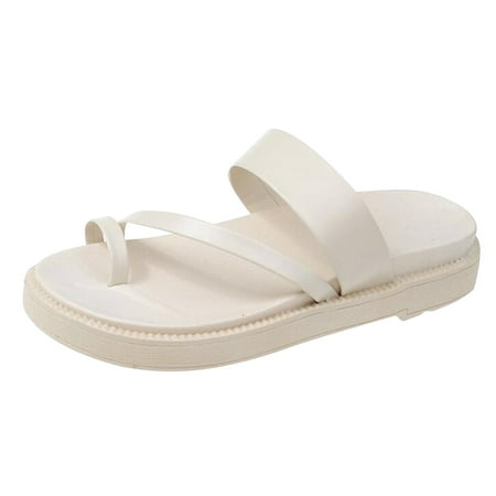 Lyinloo Fashion Women Open Toe Slide Sandals Flip Flops Beach Slippers Flats Shoes White 37
Lyinloo Fashion Women Open Toe Slide Sandals Flip Flops Beach Slippers Flats Shoes White 37
