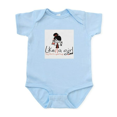 CafePress - Science Like A Girl! Infant Body Suit - Baby Light Bodysuit Size Newborn - 24 Months
CafePress - Science Like A Girl! Infant Body Suit - Baby Light Bodysuit Size Newborn - 24 Months