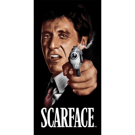 Scarface Respect Beach Towel - 100% Cotton Boss Tony Montana Image 60" X 30"