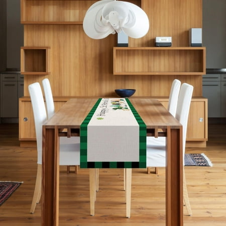 EUHDSSDE St. Patricks s Day Table Flag Linen Truck Gnome Table Runner Simple And Generous Grease Resistants
EUHDSSDE St. Patricks s Day Table Flag Linen Truck Gnome Table Runner Simple And Generous Grease Resistants