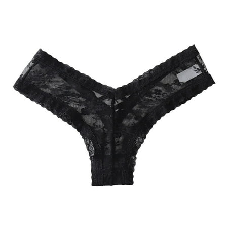 Sehao Lace Underwear For Women Women S Panties Low Waisted No Show Panties Unique Gifts Black XL
Sehao Lace Underwear For Women Women S Panties Low Waisted No Show Panties Unique Gifts Black XL