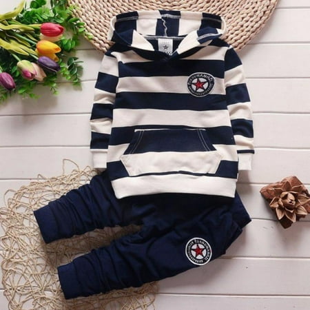 Promotion!Boys Clothes Children Printed Long-Sleeved Two-piece Suit Boys And Girls Cute Hooded Striped Sweater + Trousers Pants Suit
Promotion!Boys Clothes Children Printed Long-Sleeved Two-piece Suit Boys And Girls Cute Hooded Striped Sweater + Trousers Pants Suit