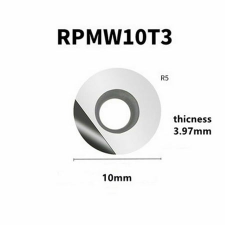RANMEI RPMW1204 RPMW10T3 Diamond Round Milling Cutter PCD CNC Insert Aluminum Alloy
RANMEI RPMW1204 RPMW10T3 Diamond Round Milling Cutter PCD CNC Insert Aluminum Alloy