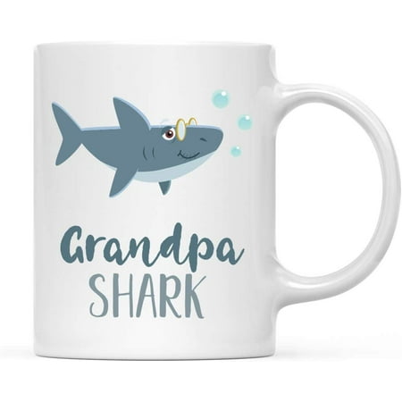 CTDream Baby Shark Family 11oz. Coffee Mug Gift Grandpa Shark 1-Pack Shark Do Do Do Gift Idea Birthday Christmas Gifts for Grandpa
CTDream Baby Shark Family 11oz. Coffee Mug Gift Grandpa Shark 1-Pack Shark Do Do Do Gift Idea Birthday Christmas Gifts for Grandpa