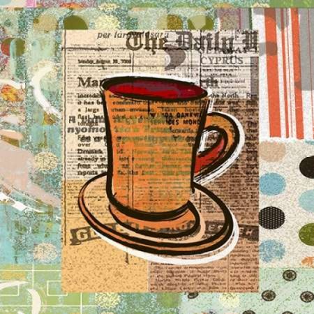 Daily Coffee Canvas Art - Walter Robertson (24 x 24)