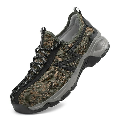 Men Steel Toe Shoes Lightweight Safety Warehouse Industry Work Shoes Camouflage Size 7.5
Men Steel Toe Shoes Lightweight Safety Warehouse Industry Work Shoes Camouflage Size 7.5
