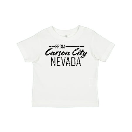 Inktastic From Carson City Nevada in Black Distressed Text Gift Toddler Boy or Toddler Girl T-Shirt
Inktastic From Carson City Nevada in Black Distressed Text Gift Toddler Boy or Toddler Girl T-Shirt