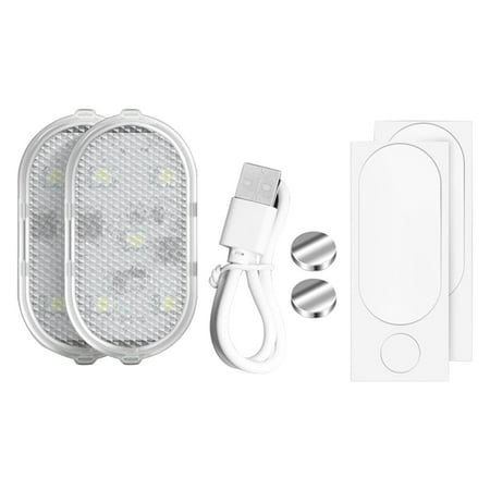 Ziizwfa 2Pcs Auto Door Opening Light Interior Lighting LED Bulb Car USB Rechargable Lamp Vehicle External
Ziizwfa 2Pcs Auto Door Opening Light Interior Lighting LED Bulb Car USB Rechargable Lamp Vehicle External