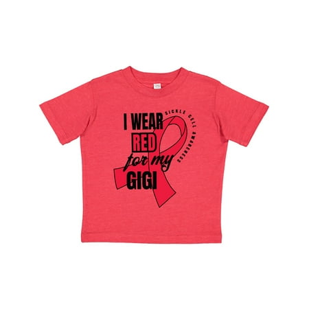 Inktastic Sickle Cell Awareness I Wear Red For My Gigi Gift Toddler Boy or Toddler Girl T-Shirt
Inktastic Sickle Cell Awareness I Wear Red For My Gigi Gift Toddler Boy or Toddler Girl T-Shirt