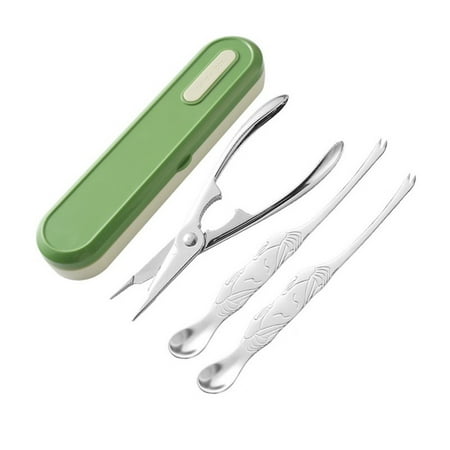 Ana 4pcs Stainless Steel Seafood Tools Set Crab Crackers Seafood Fork Kitchen Parts
Ana 4pcs Stainless Steel Seafood Tools Set Crab Crackers Seafood Fork Kitchen Parts