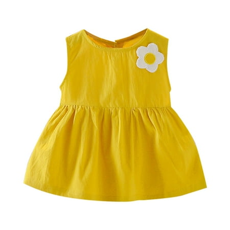 TAIAOJING Toddler Baby Girl Dress Floral Summer Fashion Flower Bowknot Solid Color Sling Princess Dress Cute Sundress 12-18 Months
TAIAOJING Toddler Baby Girl Dress Floral Summer Fashion Flower Bowknot Solid Color Sling Princess Dress Cute Sundress 12-18 Months