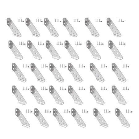 10-30X Angle Fasten Connector Furniture Triangle Stainless Corner Bracket H8C0
10-30X Angle Fasten Connector Furniture Triangle Stainless Corner Bracket H8C0