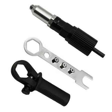 Electric Rivet Machine Adapter Rivet Nut Drill Adapter Head Kit for Electric Rivet Drill Tool
Electric Rivet Machine Adapter Rivet Nut Drill Adapter Head Kit for Electric Rivet Drill Tool