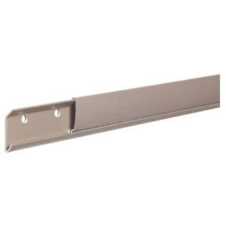 Knape & Vogt Closet Culture 1.5 in. H X 0.25 in. W X .2.00 in. L Plastic Hang Rail Cover