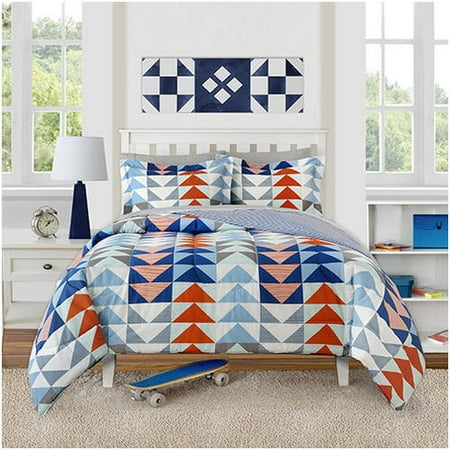 Better Homes and Gardens Striped Triangles Comforter set