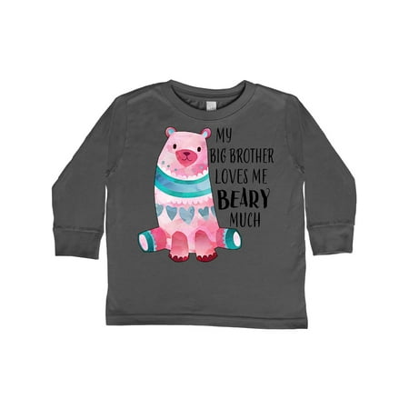 Inktastic My Big Brother Loves Me Beary Much with Cute Bear Gift Toddler Boy or Toddler Girl Long Sleeve T-Shirt
Inktastic My Big Brother Loves Me Beary Much with Cute Bear Gift Toddler Boy or Toddler Girl Long Sleeve T-Shirt