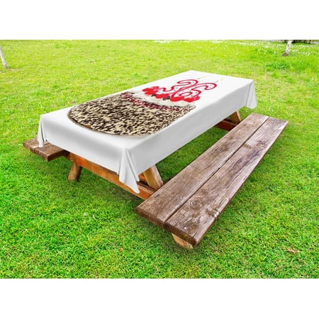 36th Birthday Outdoor Tablecloth Happy Birthday Party Theme Cake with Candles and Sprinkles Artwork Print Decorative Washable Fabric Picnic Table Cloth 58 X 84 Inches Multicolor by Ambesonne
36th Birthday Outdoor Tablecloth Happy Birthday Party Theme Cake with Candles and Sprinkles Artwork Print Decorative Washable Fabric Picnic Table Cloth 58 X 84 Inches Multicolor by Ambesonne