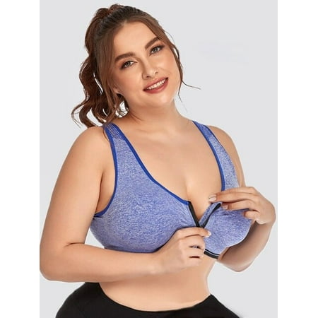 ANXINDABX S-XXXXL Big Lady Sports Bra Women Zipper Underwear Fitness Shirt Yoga Crop Top Plus Size Running Vest Gym Sportswear
ANXINDABX S-XXXXL Big Lady Sports Bra Women Zipper Underwear Fitness Shirt Yoga Crop Top Plus Size Running Vest Gym Sportswear