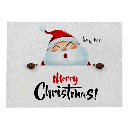 Fjofpr Clearance Pillows & Case Christmas Placemat Family Table Atmosphere Arrangement Supplies Decorations
Fjofpr Clearance Pillows & Case Christmas Placemat Family Table Atmosphere Arrangement Supplies Decorations