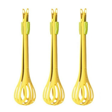 Gaiseeis 2 In 1 Food Clip & Eggs Whisk Bread Clip Manual Whisk Handheld Plastic Bread Clip Multifunctional Kitchen Tool For Mixer Eggs Pasta Food (3 Pcs) Yellow
Gaiseeis 2 In 1 Food Clip & Eggs Whisk Bread Clip Manual Whisk Handheld Plastic Bread Clip Multifunctional Kitchen Tool For Mixer Eggs Pasta Food (3 Pcs) Yellow