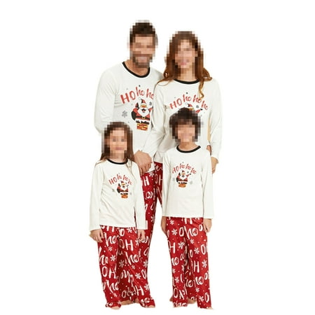 EYIIYE Family Matching Christmas Pajamas Set Cartoon Santa Claus Printed Long Sleeve Long Pants Sleepwear Homewear
EYIIYE Family Matching Christmas Pajamas Set Cartoon Santa Claus Printed Long Sleeve Long Pants Sleepwear Homewear