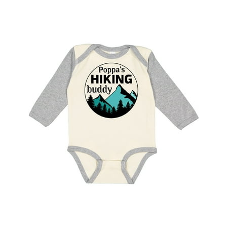 Inktastic Poppa s Hiking Buddy with Mountains and Trees Gift Baby Boy or Baby Girl Long Sleeve Bodysuit
Inktastic Poppa s Hiking Buddy with Mountains and Trees Gift Baby Boy or Baby Girl Long Sleeve Bodysuit