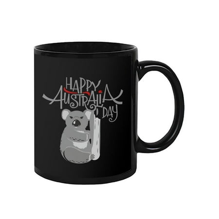 Australia Day Koala Lineless Art Mug - Image by Shutterstock