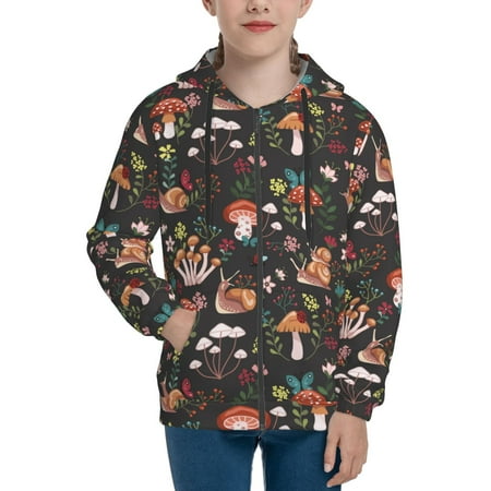 Hoodies for Women Mushroom snail Long Sleeve Sweatshirt Drawstring Zip Up Hoodie with Pockets Teen Girl Clothes
Hoodies for Women Mushroom snail Long Sleeve Sweatshirt Drawstring Zip Up Hoodie with Pockets Teen Girl Clothes