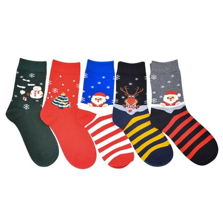NUOLUX 5 Pairs New Christmas Series Socks Middle Tube Female Socks (Assorted Style)
NUOLUX 5 Pairs New Christmas Series Socks Middle Tube Female Socks (Assorted Style)