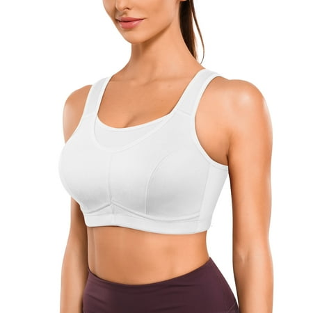 KUMAYES Sports Bra High for Women Impact Support Full Coverage Bounce Control Wirefree Adjustable Straps Hook Camisole Top
KUMAYES Sports Bra High for Women Impact Support Full Coverage Bounce Control Wirefree Adjustable Straps Hook Camisole Top