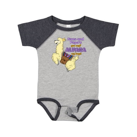 Inktastic Nana and Papa s You Say ALPACA My Bags with Jumping Alpaca Gift Baby Boy or Baby Girl Bodysuit
Inktastic Nana and Papa s You Say ALPACA My Bags with Jumping Alpaca Gift Baby Boy or Baby Girl Bodysuit
