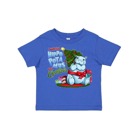 Inktastic I Wanna Hippopotamus for Christmas- Cute Hippo Gift Toddler Boy or Toddler Girl T-Shirt
Inktastic I Wanna Hippopotamus for Christmas- Cute Hippo Gift Toddler Boy or Toddler Girl T-Shirt