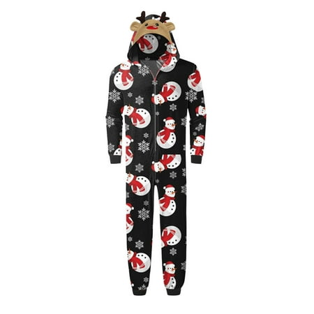 Amuver Family Matching Pajamas Christmas Casual Long Sleeve Jumpsuit Zip Hooded Romper Sleepwear
Amuver Family Matching Pajamas Christmas Casual Long Sleeve Jumpsuit Zip Hooded Romper Sleepwear