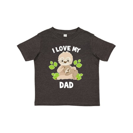 Inktastic Cute Sloth I Love My Dad with Green Leaves Gift Toddler Boy or Toddler Girl T-Shirt
Inktastic Cute Sloth I Love My Dad with Green Leaves Gift Toddler Boy or Toddler Girl T-Shirt