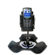 Car / Truck Vehicle Holder Mounting System for Samsung GT-E2152 Includes Unique Flexible Windshield Suction and Universal Dashboard Mount Options