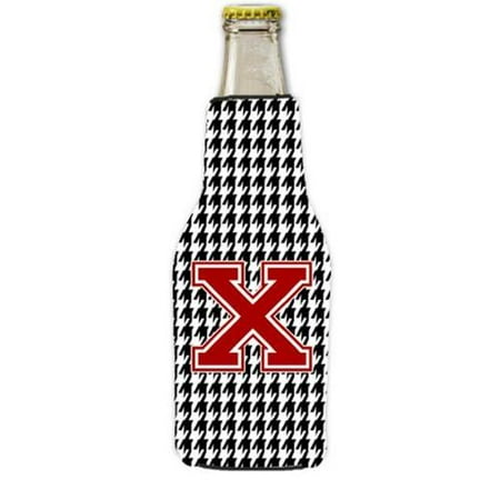 Caroline s Treasures CJ1021-X-BOTTLE Letter X Monogram - Houndstooth Black Longneck Beer Hugger with Zipper Longneck multicolor
Caroline s Treasures CJ1021-X-BOTTLE Letter X Monogram - Houndstooth Black Longneck Beer Hugger with Zipper Longneck multicolor