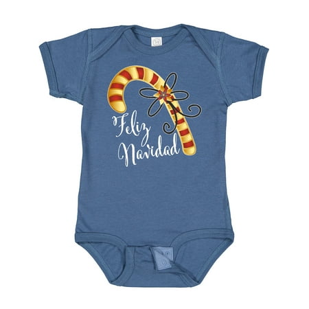 Inktastic Feliz Navidad Red and Gold Candy Cane Gift Baby Boy or Baby Girl Bodysuit
Inktastic Feliz Navidad Red and Gold Candy Cane Gift Baby Boy or Baby Girl Bodysuit