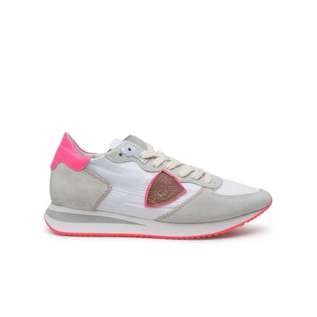 PHILIPPE MODEL Woman Sneaker Trpx In Tessuto Tecnico Bianca