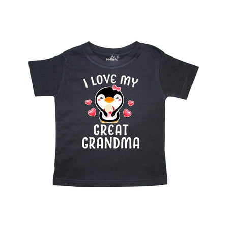 Inktastic I Love My Great Grandma with Cute Penguin and Hearts Gift Toddler Toddler Girl T-Shirt
Inktastic I Love My Great Grandma with Cute Penguin and Hearts Gift Toddler Toddler Girl T-Shirt