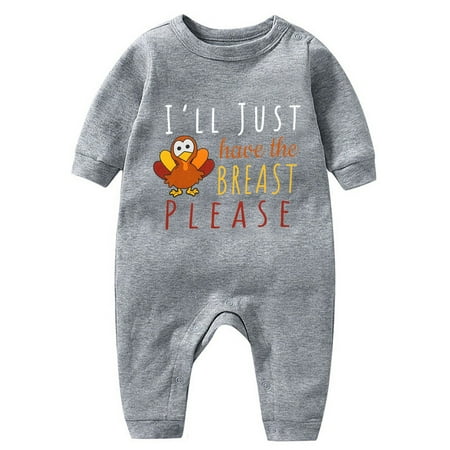 Generic Cotton Jumpsuit for Boy Fall Long Sleeve Letter Print Romper Comfortable Home Wear Jumpsuit Thanksgiving Baby Clearance Bodysuit for Baby Boy Girl(Gray6-9 Months)
Generic Cotton Jumpsuit for Boy Fall Long Sleeve Letter Print Romper Comfortable Home Wear Jumpsuit Thanksgiving Baby Clearance Bodysuit for Baby Boy Girl(Gray6-9 Months)
