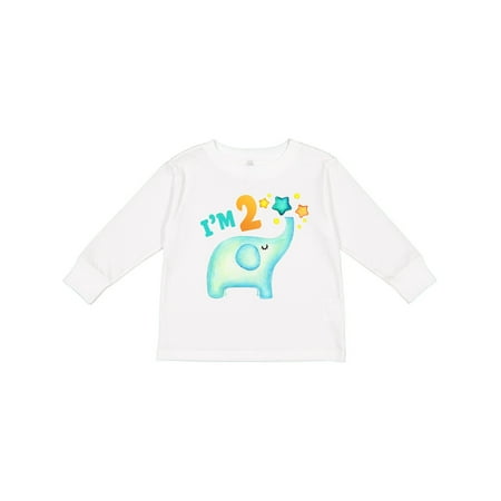 Inktastic I m 2 Birthday Elephant Gift Toddler Boy or Toddler Girl Long Sleeve T-Shirt
Inktastic I m 2 Birthday Elephant Gift Toddler Boy or Toddler Girl Long Sleeve T-Shirt
