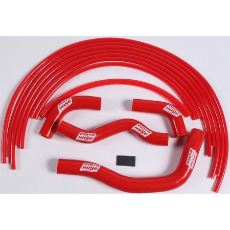 MOTO HOSE SILICONE HOSE KIT (RED)
