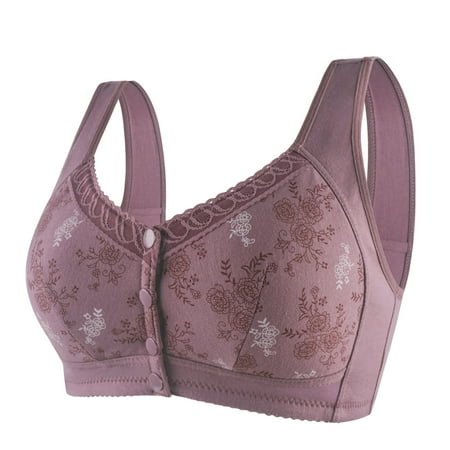 CLZOUD Woman s Bras Grey Cotton Women Lace Front Buckle Prints Underwear without Rims Vest Lace Plus Size Bra Underwear 38
CLZOUD Woman s Bras Grey Cotton Women Lace Front Buckle Prints Underwear without Rims Vest Lace Plus Size Bra Underwear 38