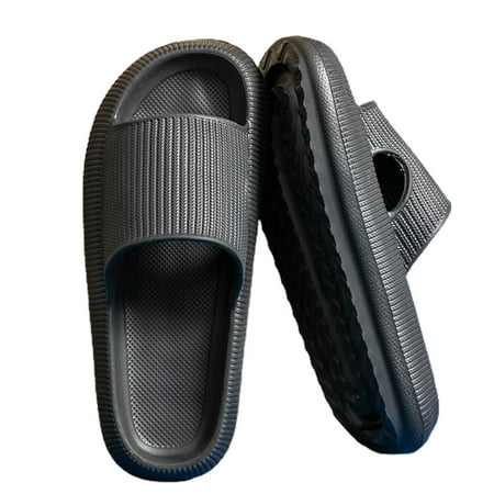 Pillow Slides Sandal Ultra-Soft Slippers Anti-Slip Soft Cloud Shoes Home Shower
