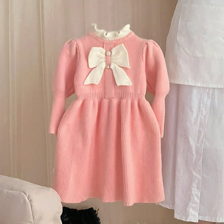 Tdoqot Toddler Girls Dresses- Casual Cotton Long Sleeve Princess Dress Cute Spring Clothes Pink Size 5T
Tdoqot Toddler Girls Dresses- Casual Cotton Long Sleeve Princess Dress Cute Spring Clothes Pink Size 5T