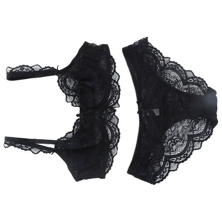 Women s Lace Panties Ultra Thin Hollow Out Charming Attractive Breathable Underwear Set Black 75C
Women s Lace Panties Ultra Thin Hollow Out Charming Attractive Breathable Underwear Set Black 75C