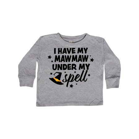 Inktastic I Have My Mawmaw Under My Spell with Cute Witch Hat Gift Toddler Boy or Toddler Girl Long Sleeve T-Shirt
Inktastic I Have My Mawmaw Under My Spell with Cute Witch Hat Gift Toddler Boy or Toddler Girl Long Sleeve T-Shirt