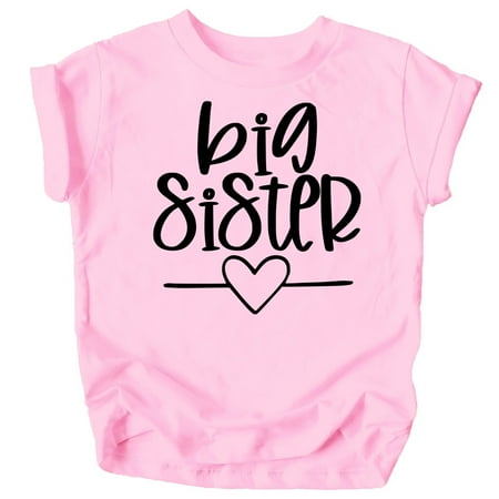 Olive Loves Apple Big Sister Heart Sibling Reveal T-Shirt for Baby and Toddler Girls Sibling Outfits Pink Shirt
Olive Loves Apple Big Sister Heart Sibling Reveal T-Shirt for Baby and Toddler Girls Sibling Outfits Pink Shirt