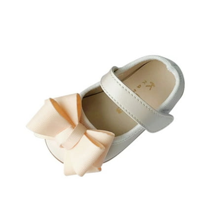 Baby Girls Mary Jane Flats with Bowknot Non-Slip Toddler First Walkers Princess Dress Shoes Beige
Baby Girls Mary Jane Flats with Bowknot Non-Slip Toddler First Walkers Princess Dress Shoes Beige